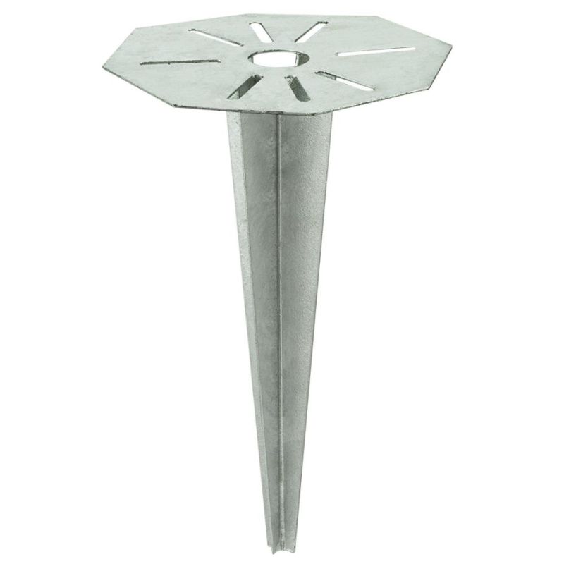 88744 PICCHETTO METALLO ZINCATO PER FISSAGGIO A TERRA DI PALI PER ESTERNO EGLO - Cristalensi Shop Online