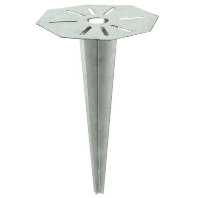 88744 PICCHETTO METALLO ZINCATO PER FISSAGGIO A TERRA DI PALI PER ESTERNO EGLO - Cristalensi Shop Online