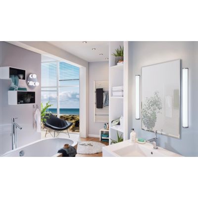 GITA 2 APPLIQUE IN METALLO A LED INTEGRATO DA 24W IP44 CM 90 EGLO - Cristalensi Shop Online