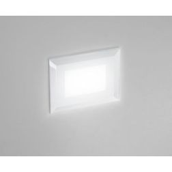VETRONOTTE ISYLUCE SEGNAPASSO PER CASSETTA 503 LED 3W IP65 3000K O 4000K VETRO BIANCO ISYLUCE - Cristalensi Shop Online