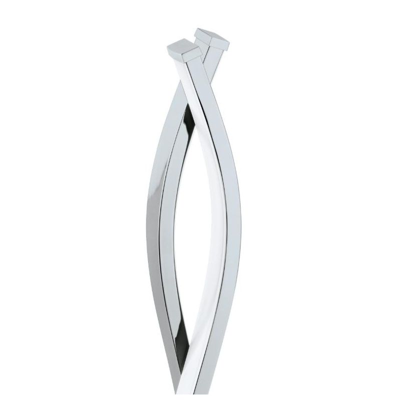 LASANA 2 LAMPADA DA TAVOLO IN METALLO CROMATO A LED INTEGRATO DA 10W EGLO - Cristalensi Shop Online