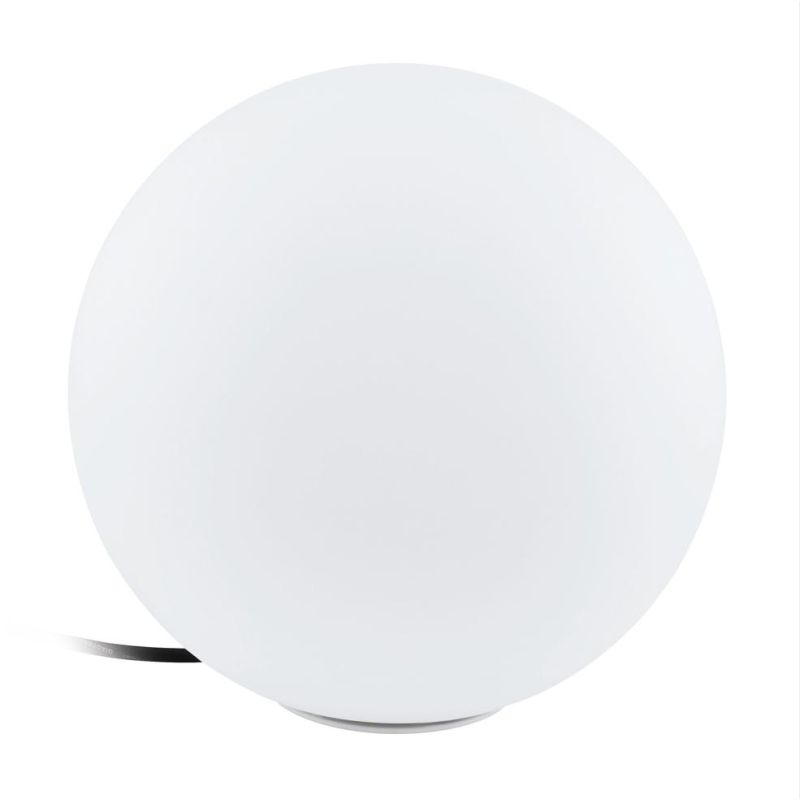 MONTEROLO LAMPADA DA GIARDINO A SFERA IP65 DIAMETRO CM 30 COLORE BIANCO MODERNA EGLO - Cristalensi Shop Online