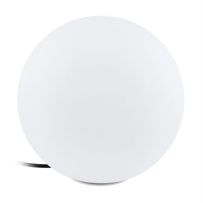 MONTEROLO LAMPADA DA GIARDINO A SFERA IP65 DIAMETRO CM 30 COLORE BIANCO MODERNA EGLO - Cristalensi Shop Online