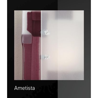 BROADWAY PLAFONIERA MODERNA CM 60X60 IN VETRO DISPONIBILE IN 4 COLORAZIONI MADE IN ITALY Familamp - Cristalensi Shop Online