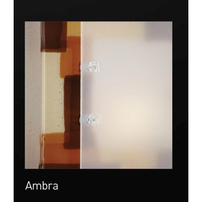 BROADWAY PLAFONIERA MODERNA CM 60X60 IN VETRO DISPONIBILE IN 4 COLORAZIONI MADE IN ITALY Familamp - Cristalensi Shop Online