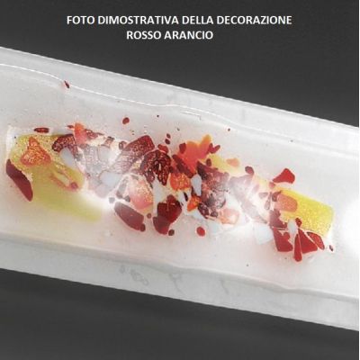 ABSTRACUS PLAFONIERA MODERNA 38X38 IN VETRO LAVORATO A MANO 3 DECORAZIONI MADE IN ITALY Familamp - Cristalensi Shop Online