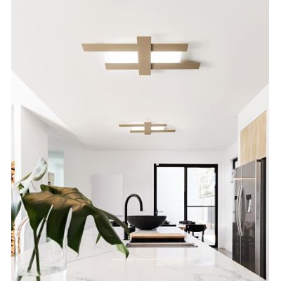 DOHA LAMPADA DA SOFFITTO PICCOLA A LED 30W 3000K SOSTITUIBILE IN 4 FINITURE COLORE GEA LUCE - Cristalensi Shop Online