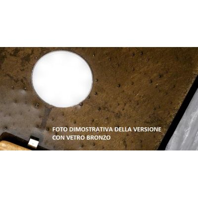 LUCIS PLAFONIERA 38x38 IN VETRO LAVORATO A MANO 7 COLORAZIONI ATTACCO GX53 MADE IN ITALY Familamp - Cristalensi Shop Online