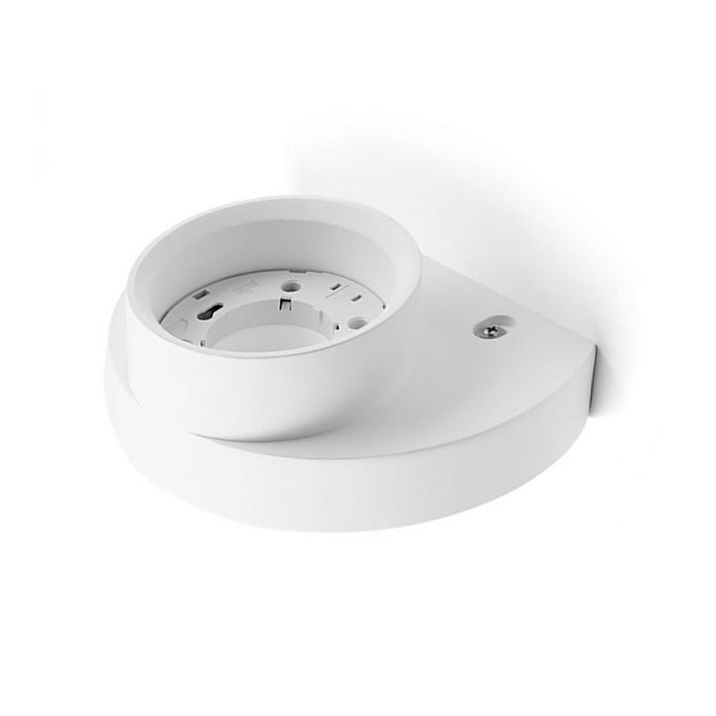 T360 PICCOLA APPLIQUE 1 LUCE IN GESSO BIANCO VERNICIABILE LAMPADINA ATTACCO GX53 Sforzin Illuminazione - Cristalensi Shop Online