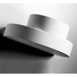 T360 PICCOLA APPLIQUE 1 LUCE IN GESSO BIANCO VERNICIABILE LAMPADINA ATTACCO GX53 Sforzin Illuminazione - Cristalensi Shop Online 2