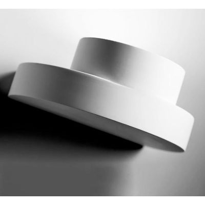 T360 PICCOLA APPLIQUE 1 LUCE IN GESSO BIANCO VERNICIABILE LAMPADINA ATTACCO GX53 Sforzin Illuminazione - Cristalensi Shop Online