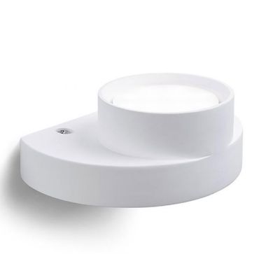 T360 PICCOLA APPLIQUE 1 LUCE IN GESSO BIANCO VERNICIABILE LAMPADINA ATTACCO GX53 Sforzin Illuminazione - Cristalensi Shop Online