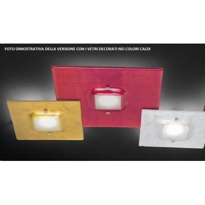 ANDRIUS PLAFONIERA APPLIQUE CM 73X50 IN VETRO DI MURANO 3 LUCI MODERNA MADE IN ITALY Familamp - Cristalensi Shop Online