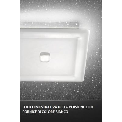 COOPER APPLIQUE MODERNA 40X20 IN VETRO LAVORATO A MANO 4 COLORI MADE IN ITALY Familamp - Cristalensi Shop Online