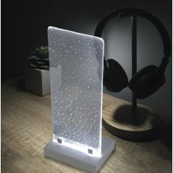 COOPER LAMPADA DA TAVOLO MODERNA IN CRISTALLO LAVORATO A MANO MADE IN ITALY Familamp - Cristalensi Shop Online 2