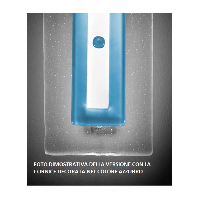 COOPER PLAFONIERA MODERNA 58X58 IN VETRO LAVORATO A MANO 4 COLORI MADE IN ITALY Familamp - Cristalensi Shop Online
