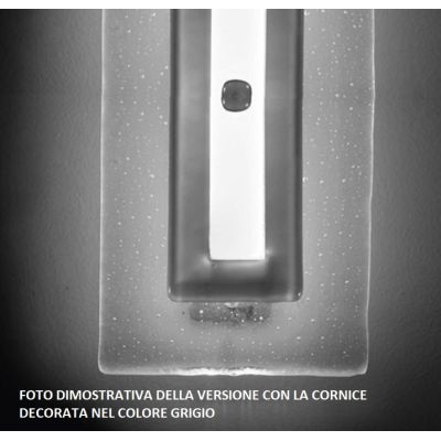 COOPER PLAFONIERA MODERNA 58X58 IN VETRO LAVORATO A MANO 4 COLORI MADE IN ITALY Familamp - Cristalensi Shop Online
