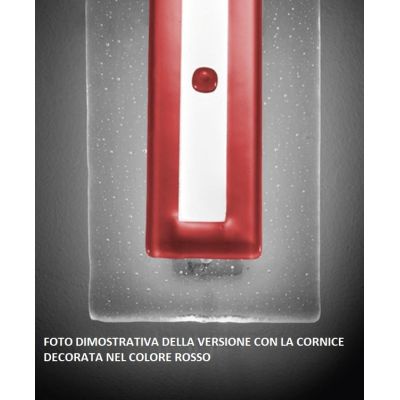 COOPER SOSPENSIONE MODERNA 105x35 IN VETRO 4 COLORAZIONI LAVORATA A MANO MADE IN ITALY Familamp - Cristalensi Shop Online
