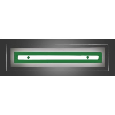 SQUARE APPLIQUE MODERNA IN VETRO CM 96X25 CON DECORO IN 5 COLORI MADE IN ITALY Familamp - Cristalensi Shop Online