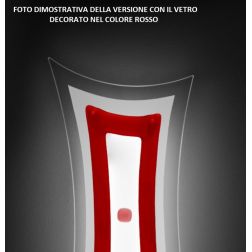 BLOSSOM PLAFONIERA MODERNA 55X55 IN VETRO 4 COLORAZIONI LAVORATA A MANO MADE IN ITALY Familamp - Cristalensi Shop Online 2