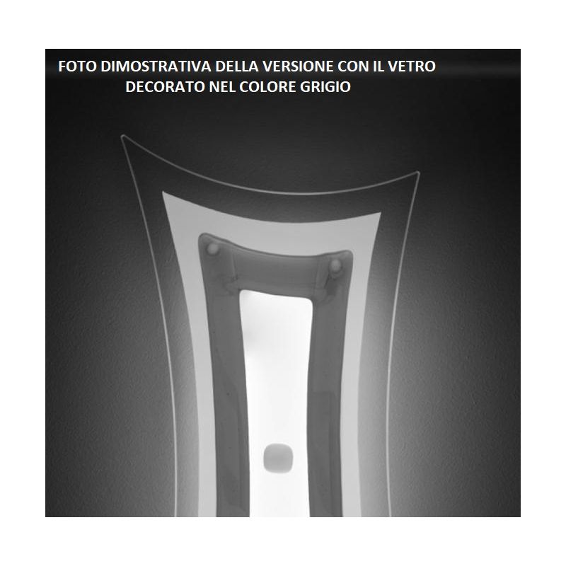 BLOSSOM PLAFONIERA MODERNA 75X75 IN VETRO 4 COLORAZIONI LAVORATA A MANO MADE IN ITALY Familamp - Cristalensi Shop Online