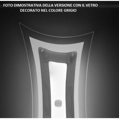 BLOSSOM PLAFONIERA MODERNA 75X75 IN VETRO 4 COLORAZIONI LAVORATA A MANO MADE IN ITALY Familamp - Cristalensi Shop Online