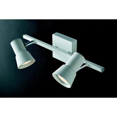 TORCIA 2 APPLIQUE PLAFONIERA BIANCO O MOKA DIREZIONABILE DI ILLUMINANDO LAMPADINE LED INCLUSE Illuminando - Cristalensi Shop Onl