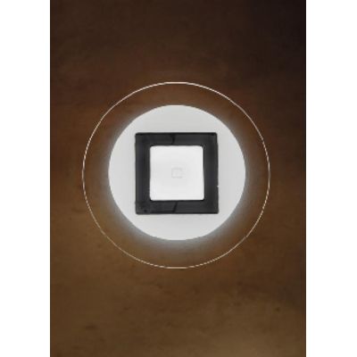 JONES PLAFONIERA ROTONDA D55 CM IN VETRO 4 COLORAZIONI LAVORATA A MANO MADE IN ITALY Familamp - Cristalensi Shop Online