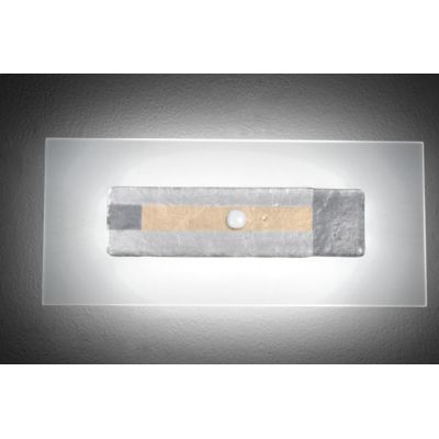 JUPITER APPLIQUE CM 45X20 MODERNA IN VETRO DECORATO PRODOTTO MADE IN ITALY Familamp - Cristalensi Shop Online
