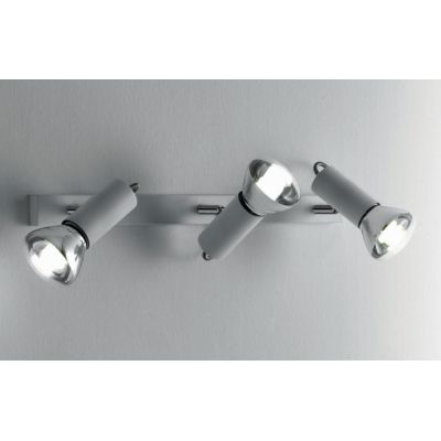 MAGNUM 3 LED BINARIO CROMO O BIANCO CON LAMPADINE LED INCLUSE E SOSTITUIBILI Illuminando - Cristalensi Shop Online