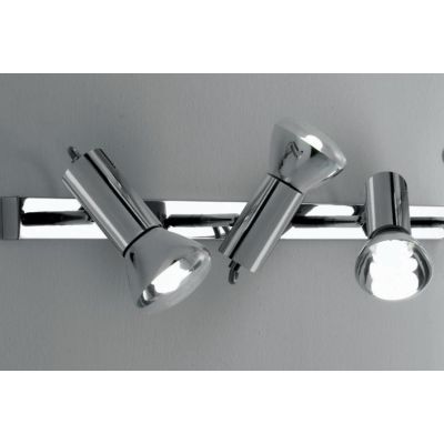 MAGNUM 3 LED BINARIO CROMO O BIANCO CON LAMPADINE LED INCLUSE E SOSTITUIBILI Illuminando - Cristalensi Shop Online