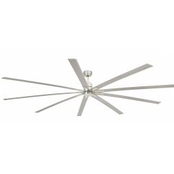 MANHATTAN VENTILATORE DIAMETRO CM 240 LUCE LED 16W DIMMERABILE CON 9 PALE TELECOMANDO INCLUSO FARO VENTILATORI - Cristalensi Sho 2