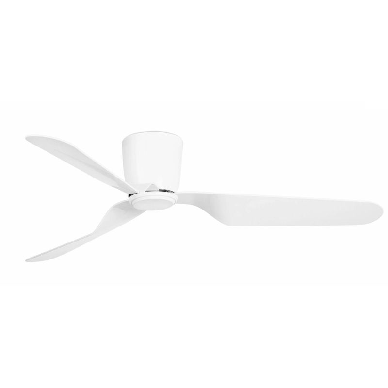 PEMBA BIANCO VENTILATORE SENZA LUCE CON TELECOMANDO INCLUSO 6 VELOCITA' FARO VENTILATORI - Cristalensi Shop Online