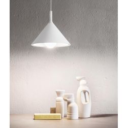 BARBIE SP SOSPENSIONE MODERNA CON CONO D30 IN METALLO 4 COLORI DELLA GEA LUCE GEA LUCE - Cristalensi Shop Online