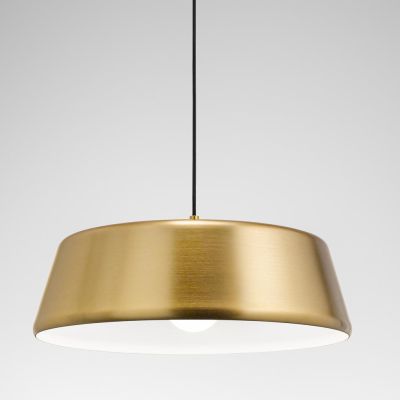 BLANCA SP SOSPENSIONE ROTONDA MODERNA D50 IN METALLO BIANCO NERO OTTONE O NICKEL DELLA GEA LUCE GEA LUCE - Cristalensi Shop Onli