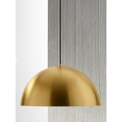 BONELLA SP LAMPADARIO DA SALOTTO STILE MODERNO CUPOLA D50 BIANCO NERO OTTONE O RAME DELLA GEA LUCE GEA LUCE - Cristalensi Shop O