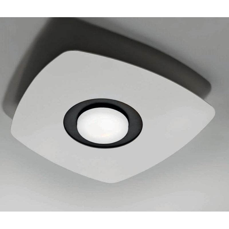 DEMETRA 1 BIANCA APPLIQUE PLAFONIERA CON ANELLO IN VARI COLORI LAMPADINA LED SOSTITUIBILE Illuminando - Cristalensi Shop Online