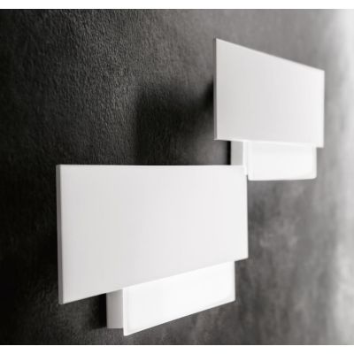 DOHA LAMPADA DA PARETE PICCOLA A LED 15W 3000K 4 FINITURE COLORE GEA LUCE - Cristalensi Shop Online