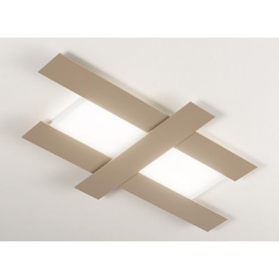 DOHA LAMPADA DA SOFFITTO GRANDE A LED 50W 3000K IN 4 FINITURE COLORE GEA LUCE - Cristalensi Shop Online
