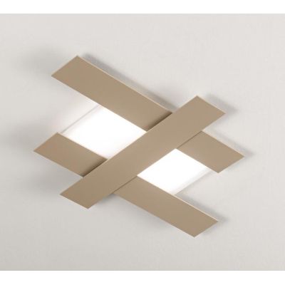 DOHA LAMPADA DA SOFFITTO PICCOLA A LED 30W 3000K SOSTITUIBILE IN 4 FINITURE COLORE GEA LUCE - Cristalensi Shop Online