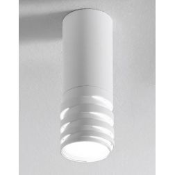 EMILY P PICCOLA PLAFONIERA BIANCA O NERA ATTACCO GU10 DESIGN MODERNO DELLA GEA LUCE GEA LUCE - Cristalensi Shop Online