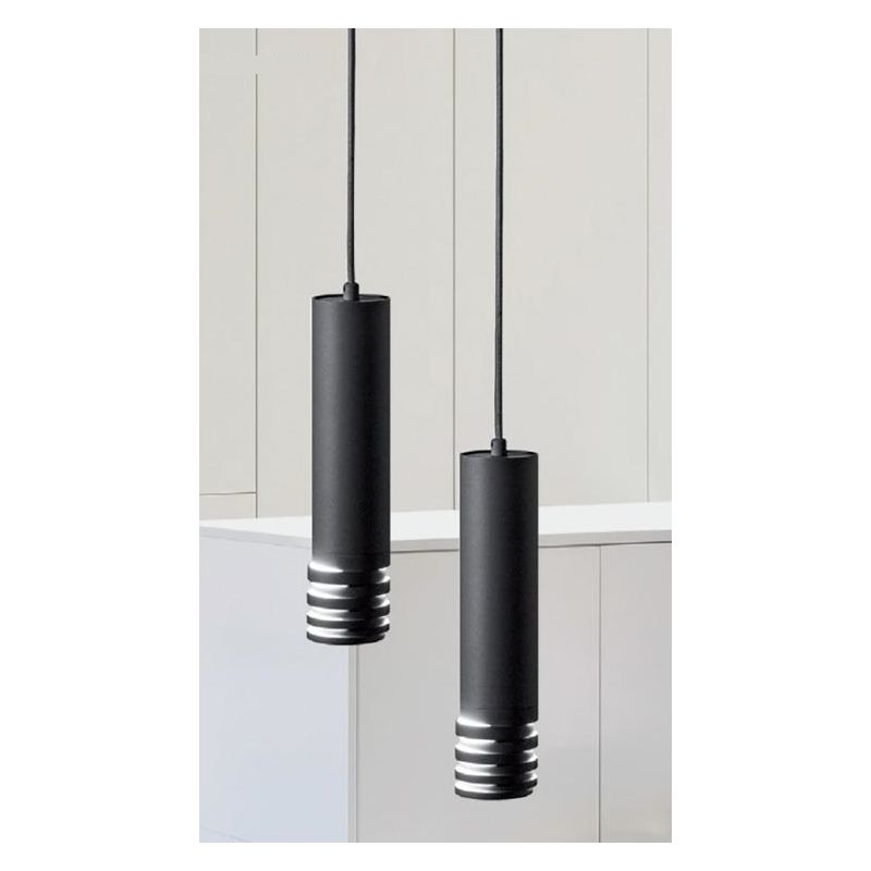 EMILY S PICCOLA SOSPENSIONE BIANCA O NERA CON ATTACCO GU10 DESIGN MODERNO DELLA GEA LUCE GEA LUCE - Cristalensi Shop Online