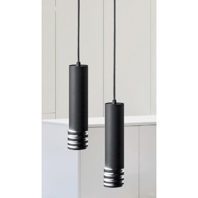 EMILY S PICCOLA SOSPENSIONE BIANCA O NERA CON ATTACCO GU10 DESIGN MODERNO DELLA GEA LUCE GEA LUCE - Cristalensi Shop Online