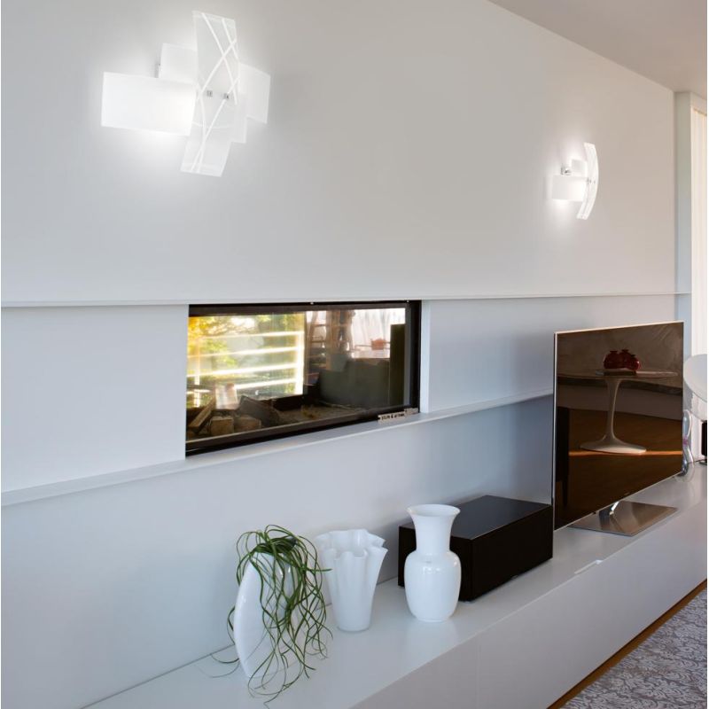 FRIDA LAMPADA DA PARETE GRANDE GEA LUCE - Cristalensi Shop Online