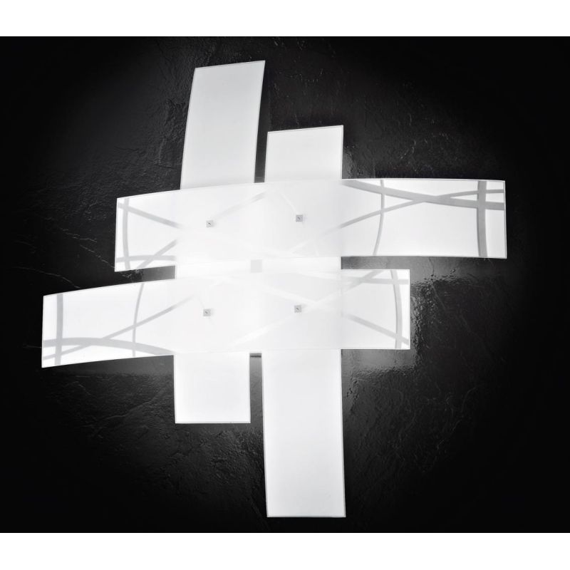 FRIDA LAMPADA DA SOFFITTO GRANDE GEA LUCE - Cristalensi Shop Online