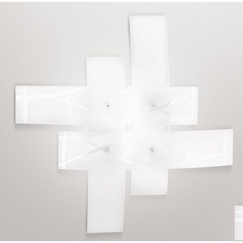 FRIDA LAMPADA DA SOFFITTO MEDIA GEA LUCE - Cristalensi Shop Online