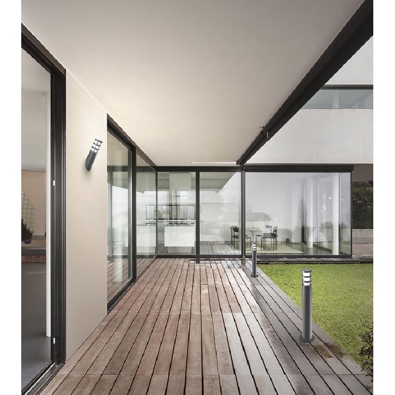 PALO PER ESTERNO IP54 ALTEZZA 65 CM IN ALLUMINIO O ANTRACITE DI GEA LUCE GEA LUCE - Cristalensi Shop Online