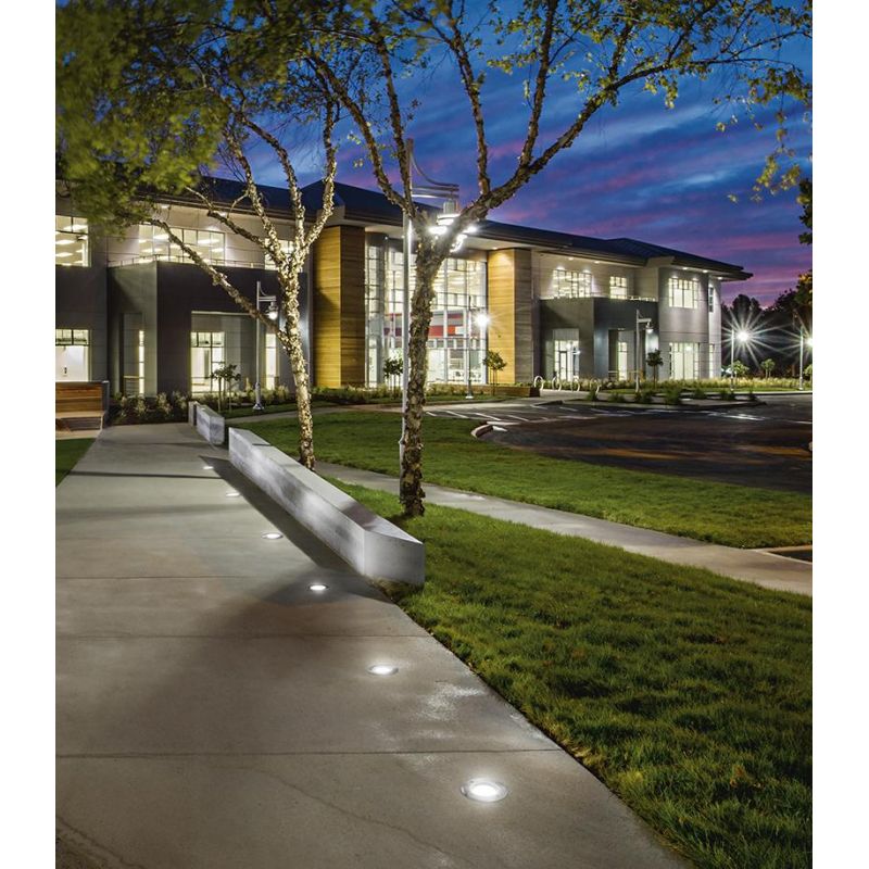 GES 270 INCASSO ROTONDO CALPESTABILE IN ACCIAIO IP67 LAMPADINA LED SOSTITUIBILE GEA LUCE - Cristalensi Shop Online