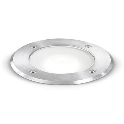 GES 272 INCASSO ROTONDO IN ACCIAIO CON LUCE ORIENTABILE IP67 LAMPADINA GU10 GEA LUCE - Cristalensi Shop Online