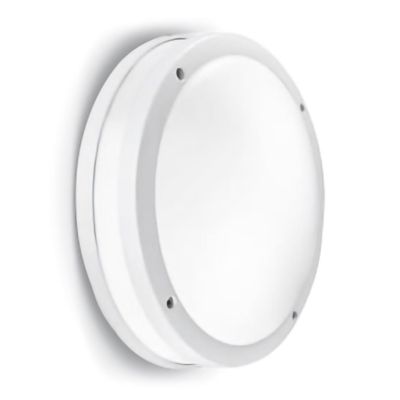 PLAFONIERA/APPLIQUE ROTONDA D28 DA ESTERNO IP54 2XE27 CORNICE DISPONIBILE IN 4 COLORI GEA LUCE - Cristalensi Shop Online